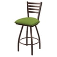 thumbnail image 1 of XL 410 Jackie 25" Swivel Counter Stool with Bronze Finish and Canter Kiwi Green Seat, 1 of 2
