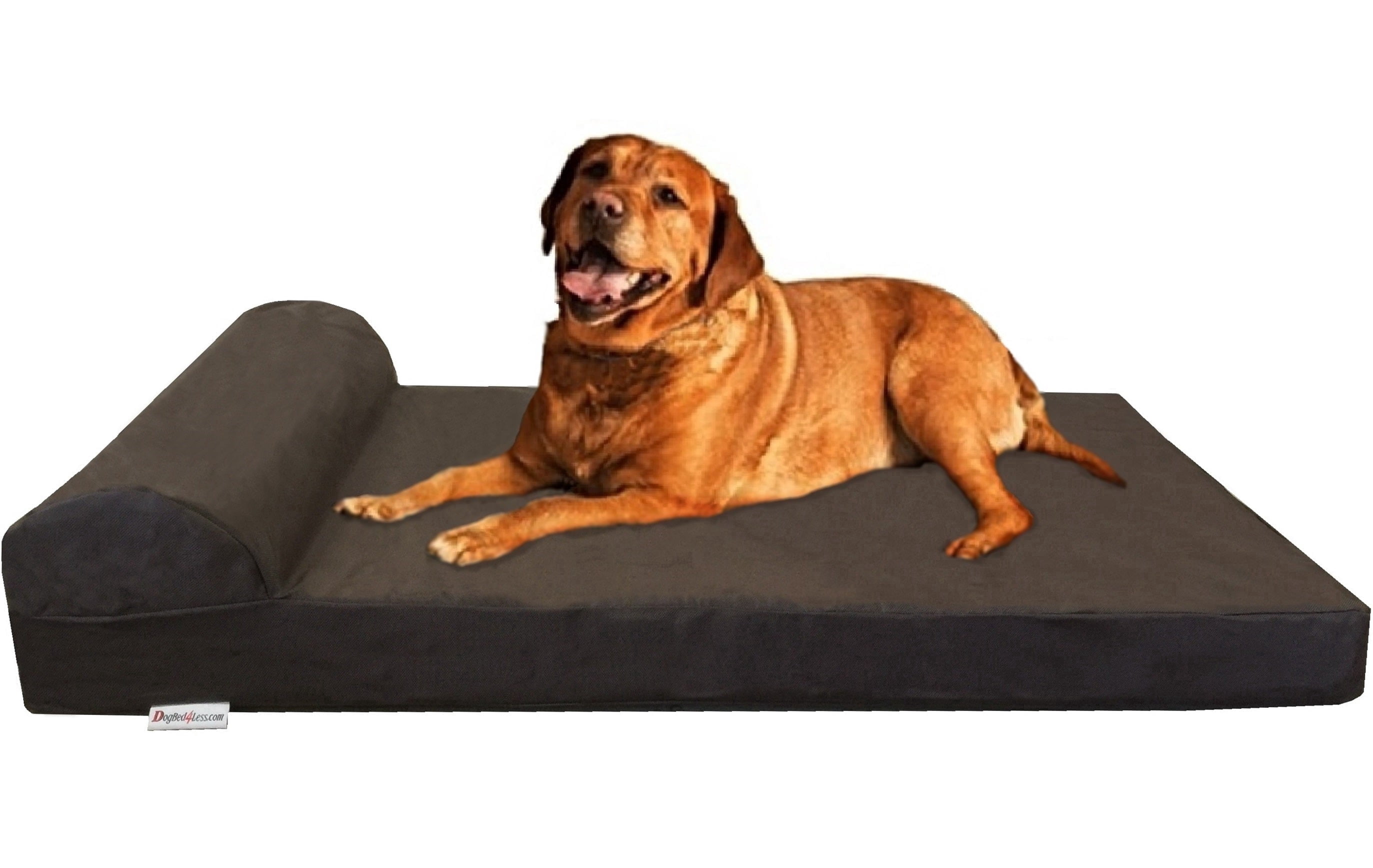 Dogbed4less Orthopedic Memory Foam Dog Bed, XL, 47 x 29 in, Waterproof Liner, Washable Nylon Cover, 1 Count