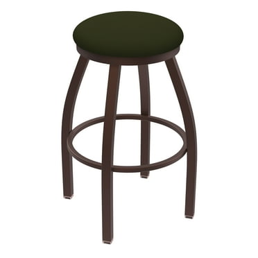 XL 802 Misha 25" Swivel Counter Stool with Bronze Finish and Canter Pine Seat