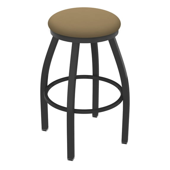 XL 802 Misha 25" Swivel Counter Stool with Pewter Finish and Canter Sand Seat