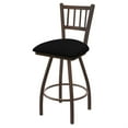 thumbnail image 1 of XL 810 Contessa 25" Swivel Counter Stool with Bronze Finish and Black Vinyl Seat, 1 of 2