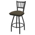 thumbnail image 1 of XL 810 Contessa 25" Swivel Counter Stool with Pewter Finish and Canter Earth Seat, 1 of 2