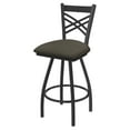 thumbnail image 1 of XL 820 Contessa 25" Swivel Counter Stool with Pewter Finish and Graph Chalice Seat, 1 of 2
