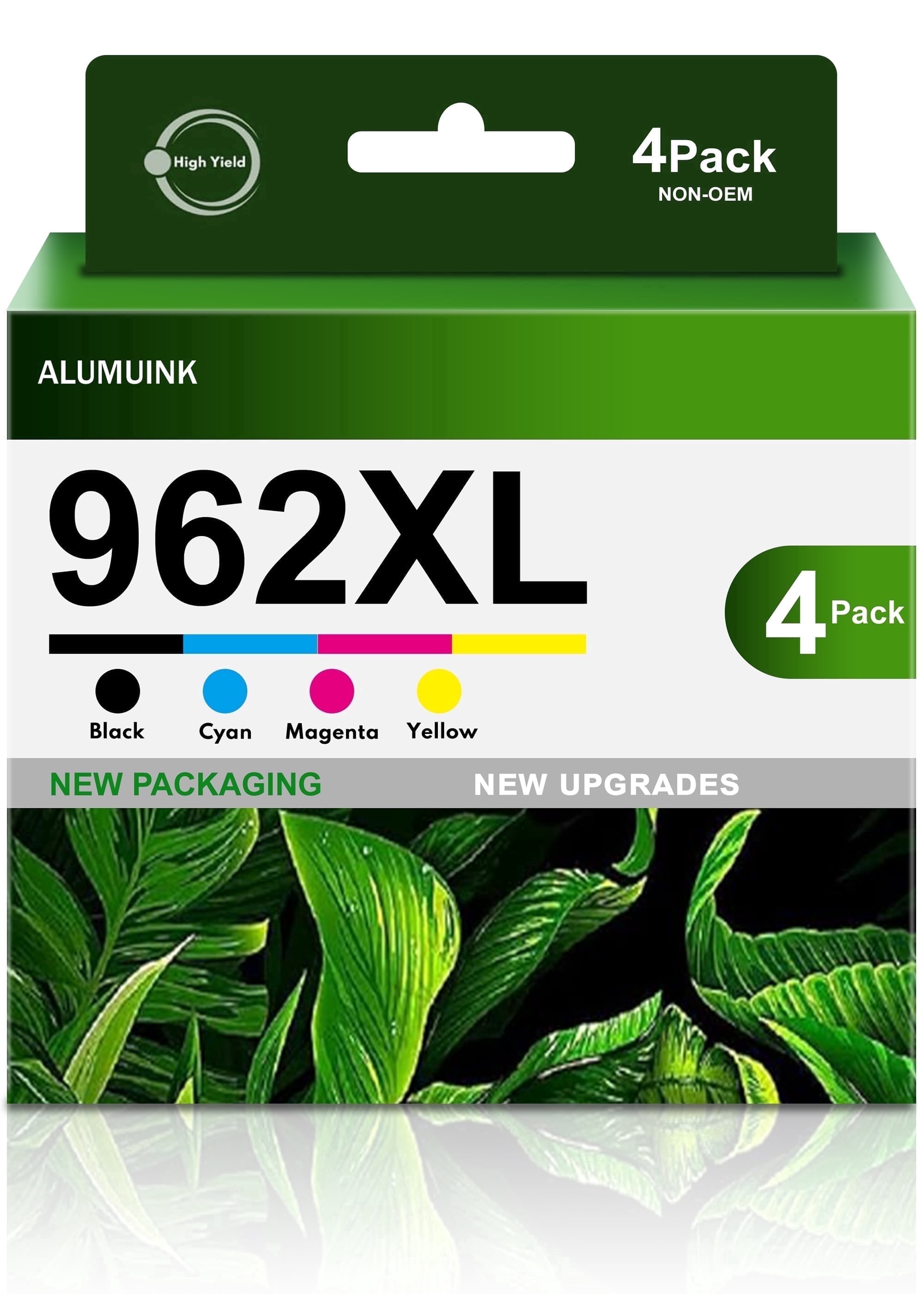 XL 962 Ink Compatible for 962XL Ink Cartridges for 9016 9018 Printer ...