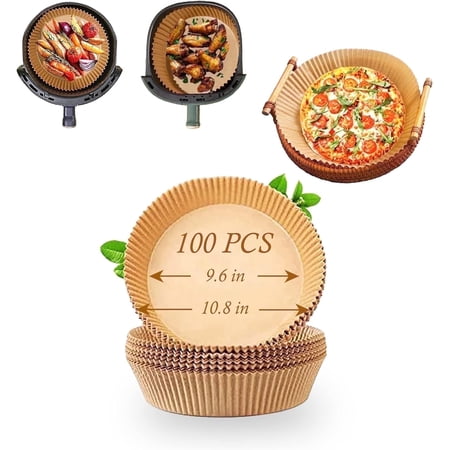 XL Airfryer Liner 9 inch, 100Pcs