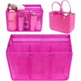 thumbnail image 1 of XL Bogg Bag Mesh Insert Organizer Pouch Lightweight Divider Pocket Compatible with Original Large Beach Tote Bag Inner Storage Accessories, 1 of 7