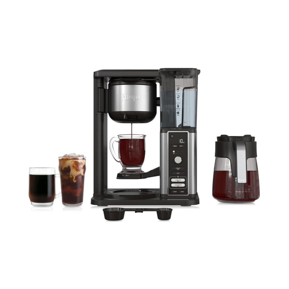 XL Coffee Maker with Rapid Cold Brew, Hot & Iced Coffee Options, Customizable Brew Strength and Cup Size