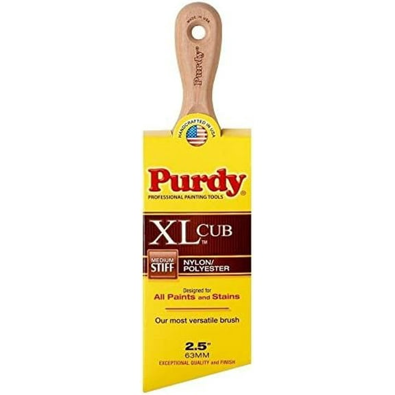 XL Cub Paint Brush Size: 12.5" H x 2.62" W x 0.88" D