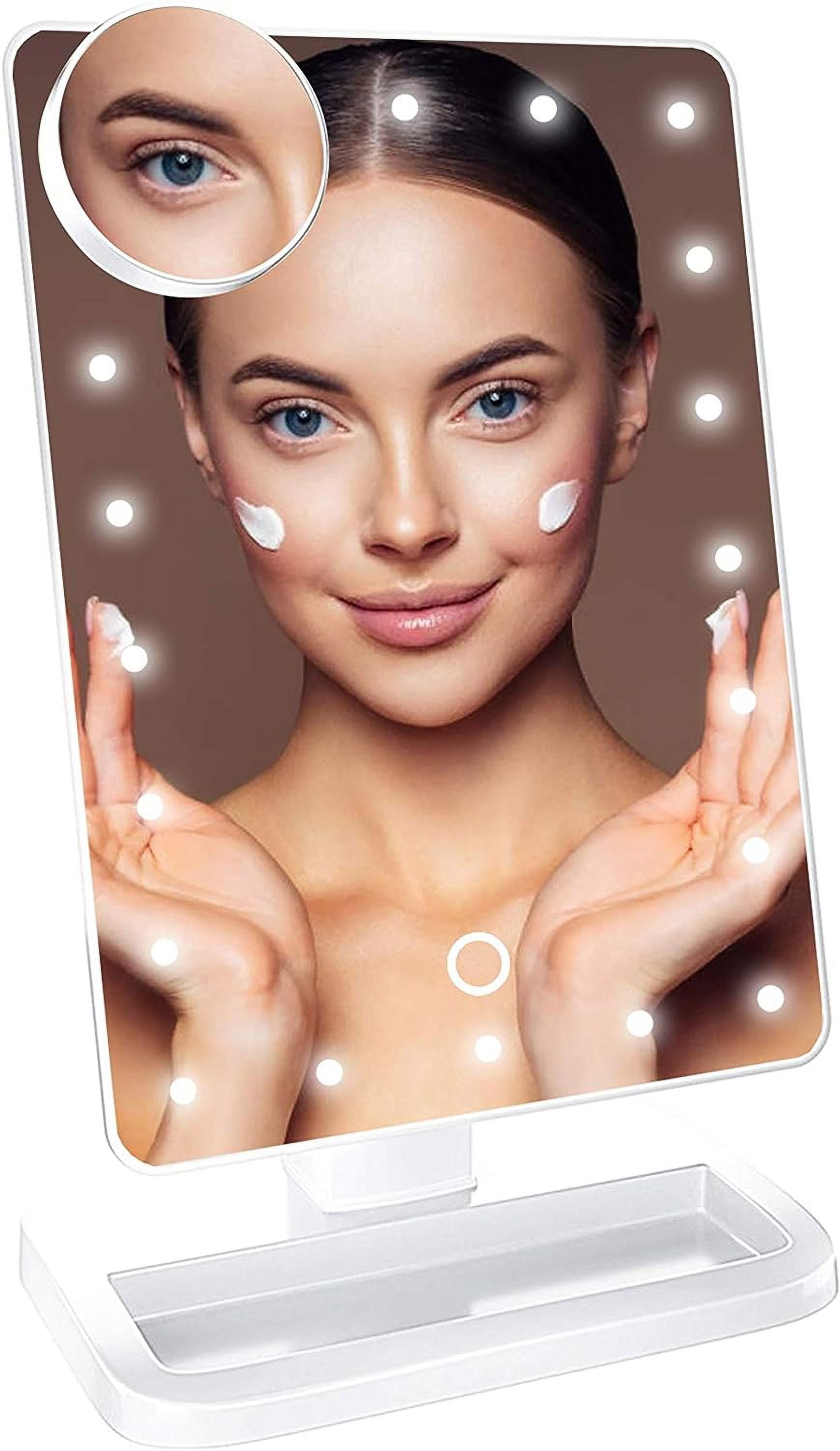 XL Dimmable LED Makeup Mirror With Wireless Bluetooth, Dressing Mirror