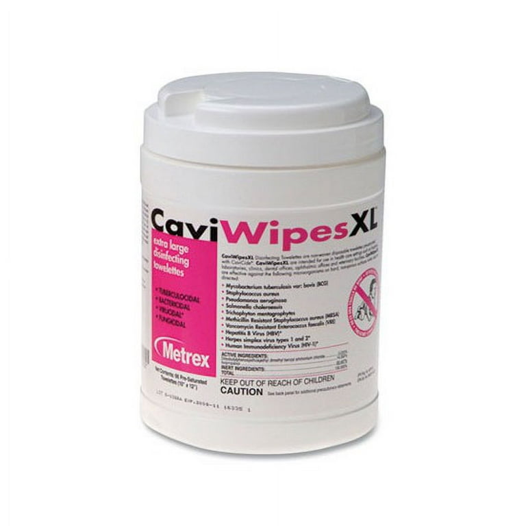 XL Disinfecting Towelettes, 10 x 12, Fragrance Free, White, 66 Wipes/Canister XL Disinfecting Towelettes, 10 x 12, Fragrance Free, White, 66 Wipes/Canister