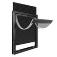 thumbnail image 1 of XL Dog Door for Large & Extra Large Dogs – Weatherproof Magnetic Doggy Door with Lockable Panel, Plastic Flap Pet Door for Giant Breeds, Heavy-Duty Frame for Exterior & Interior Use, 1 of 7