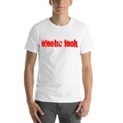 XL Electro Tech Cali Style Short Sleeve Cotton T-Shirt By Undefined Gifts