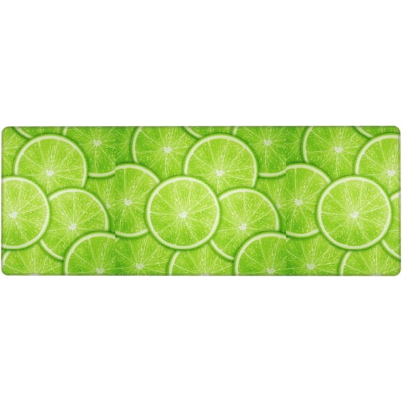 XL Green Orange Gaming Mouse Pad Extended Stitched Edges Mousepad Long NonSlip Rubber Base Desk Mat Ideal for Work, Office, Home, Computer, Laptop Perfect for Gamers