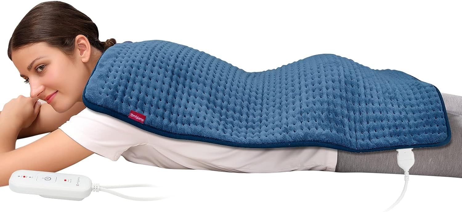 XL Heating Pad for Back Pain Relief, 17''x 33'' Extra Large Heating