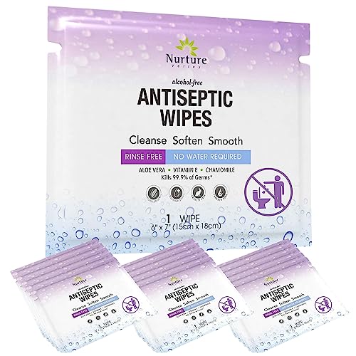 XL Individually Wrapped Nurture Antibacterial Body & Hand Wipes