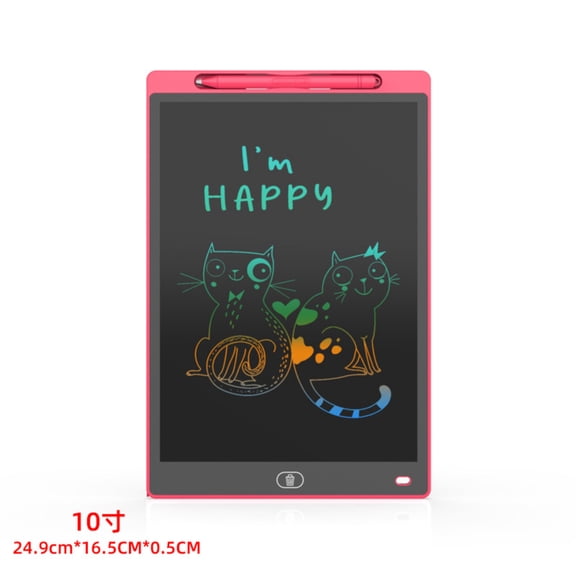 "XL LCD Writing Tablet for Kids – Electronic Drawing Board, Doodle Pad, Message Board with One-Button Clear Function"