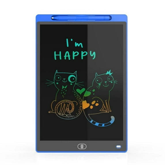 "XL LCD Writing Tablet for Kids – Electronic Drawing Board, Doodle Pad, Message Board with One-Button Clear Function"