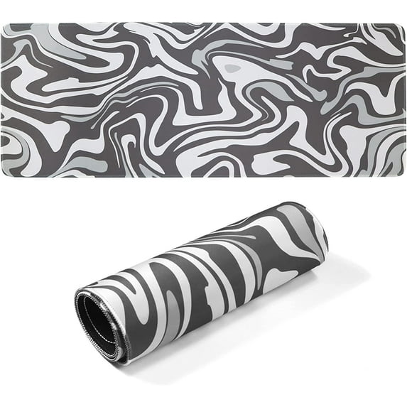 XL Large Gaming Mouse pad for Desk,31.5''''x11.8''''x0.12'''' Full Laptop Keyboard Desk Pad Protector Office Desk Mat Cool Dseigns (Topography)