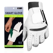 XL Mens Golf Gloves - Left Hand | Golf Gloves With Ball Markers & Wrist Support | Comfortable Grip For Practice