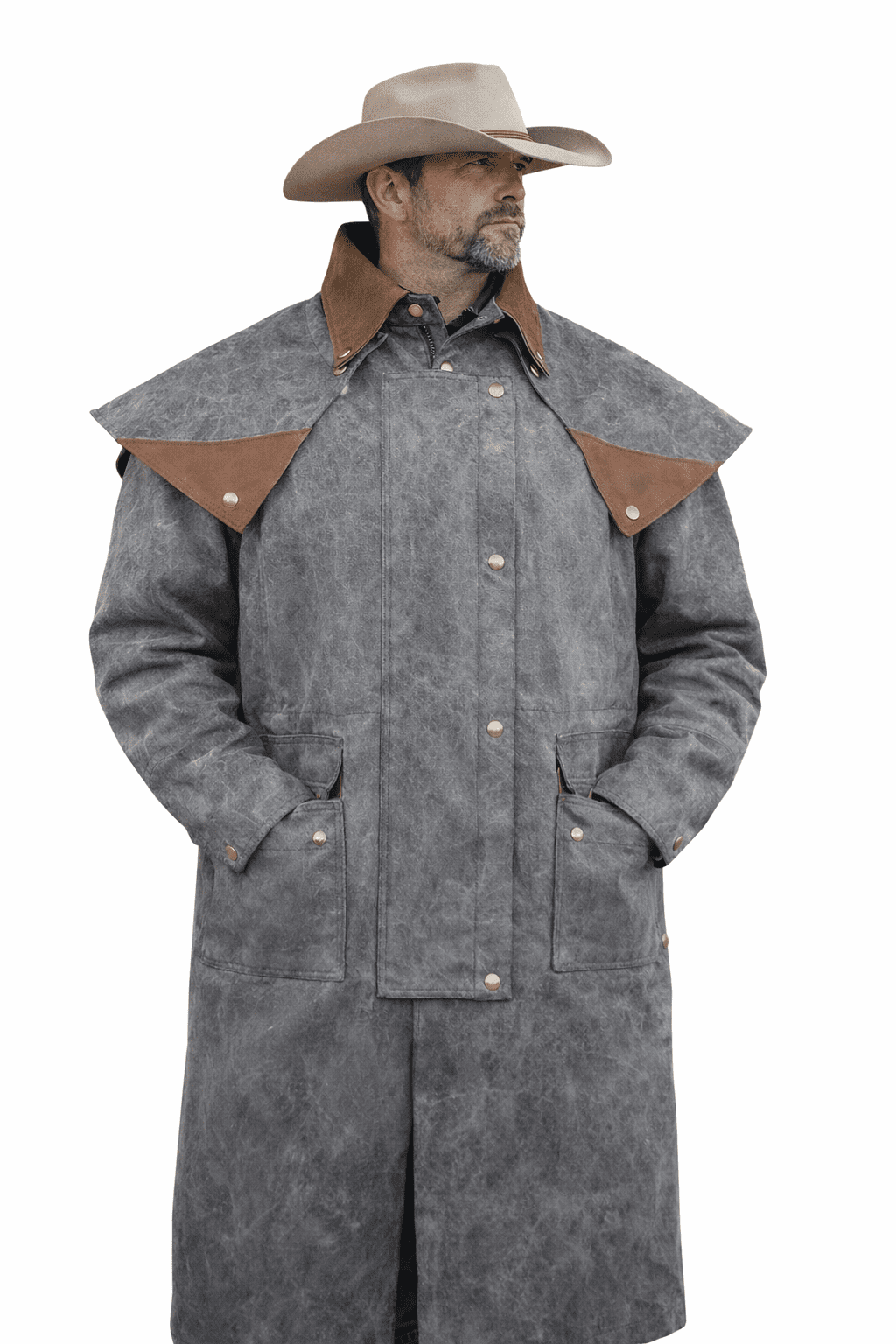 Challenger Horsewear Waterproof Duster Coat Jacket 23101BR, 2XL