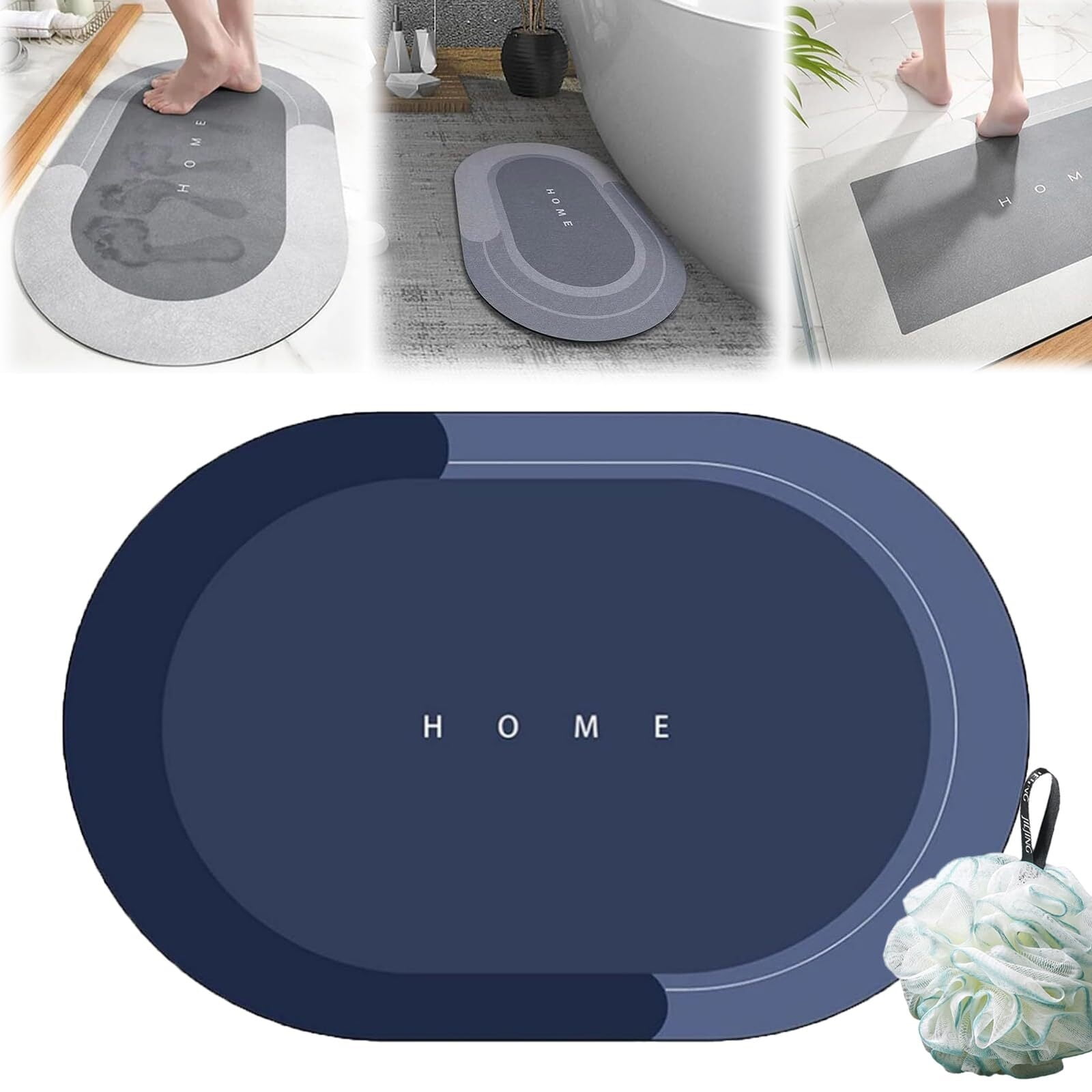XL Modernized Bath Mat,The Magic Mat,Modernized Magic Mat Bathroom,The ...