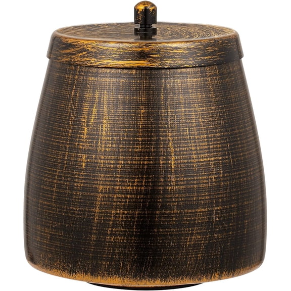 XL Outdoor Ashtray with Lid for Cigarettes, Smokeless Stainless Steel Unbreakable Ash Trays, Covered Odorless Windproof Smell Proof Ashtrays for Outside or Indoor Patio Home Odorless Office