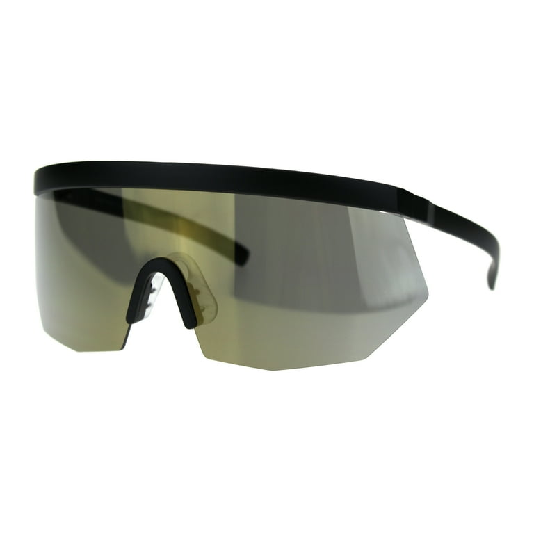 Shield lens sunglasses top