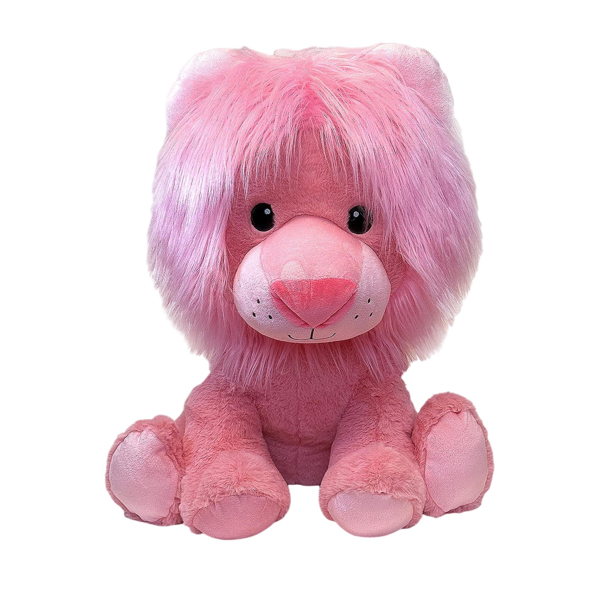 Jumbo Lion Plush, Pink, 24", Valentine's Day by Way To Celebrate