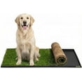 thumbnail image 1 of XL - Real Grass Disposable Pet Potty - 48 x 24 Inches with Plastic Tray - Potty Training Pad for Dogs, 1 of 9