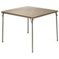 thumbnail image 1 of XL Series 38" Square Folding Card and Game Table, Wheelchair Accessible, Beige, 1 of 5