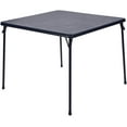 thumbnail image 1 of XL Series Durable Square Foldable Card Game Table, Navy, 1 of 5