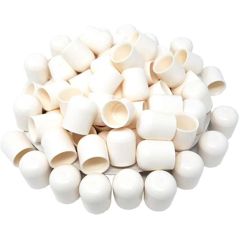 XL Series Folding Chair Leg Caps 100 Pack 7 8