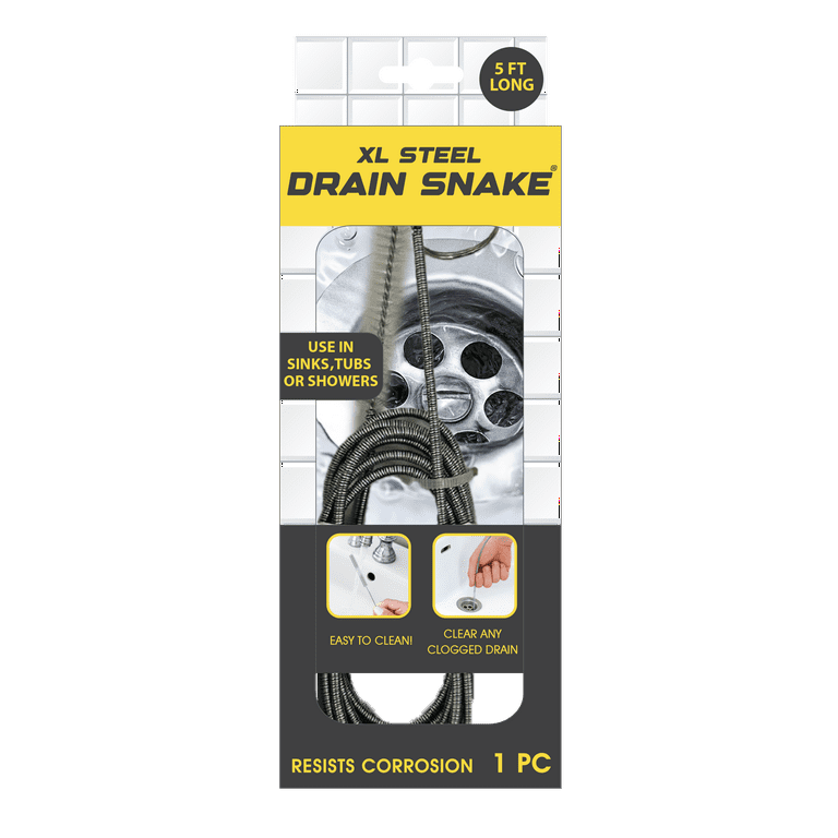 XL Steel Drain Snake - Walmart.com