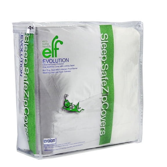 XL Twin 9'' / Sleep Safe Bedding Evolon Allergen Bed Bug and Dust Mite Proof Zip Cover Hypoallergenic Mattress Protector