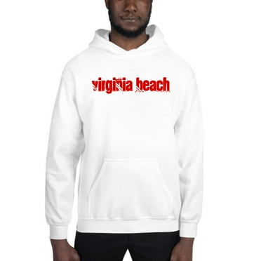 XL Virginia Beach Cali Style Hoodie Pullover Sweatshirt By Undefined Gifts
