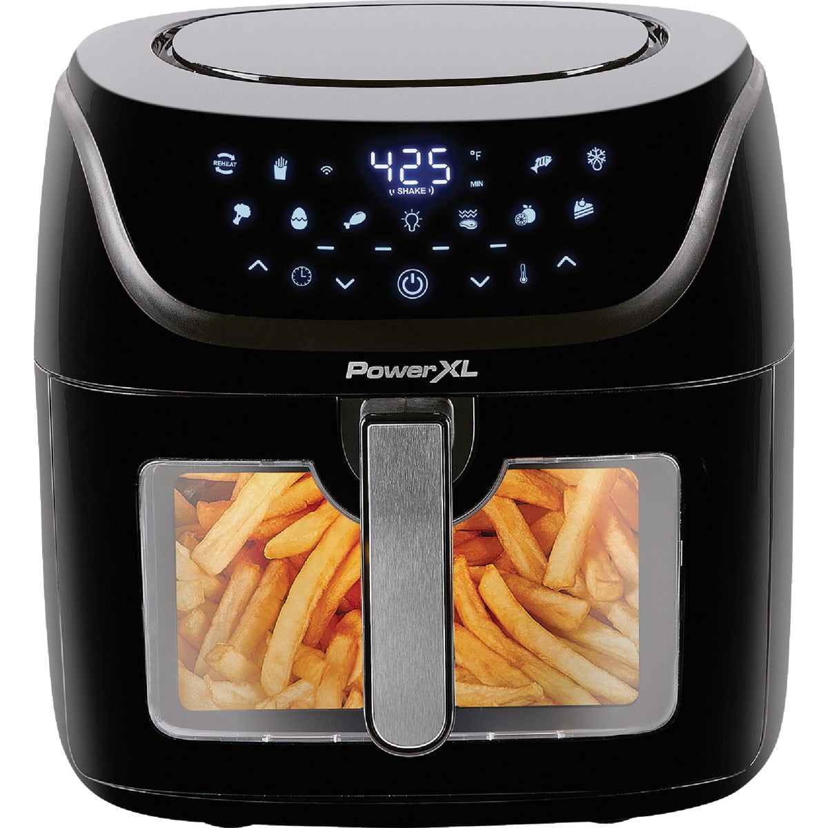 NOBRAND Pro XL Vortex Air Fryer 8 Qt - 1700W, Nonstick, Automatic Shut-Off, Dishwasher-Safe