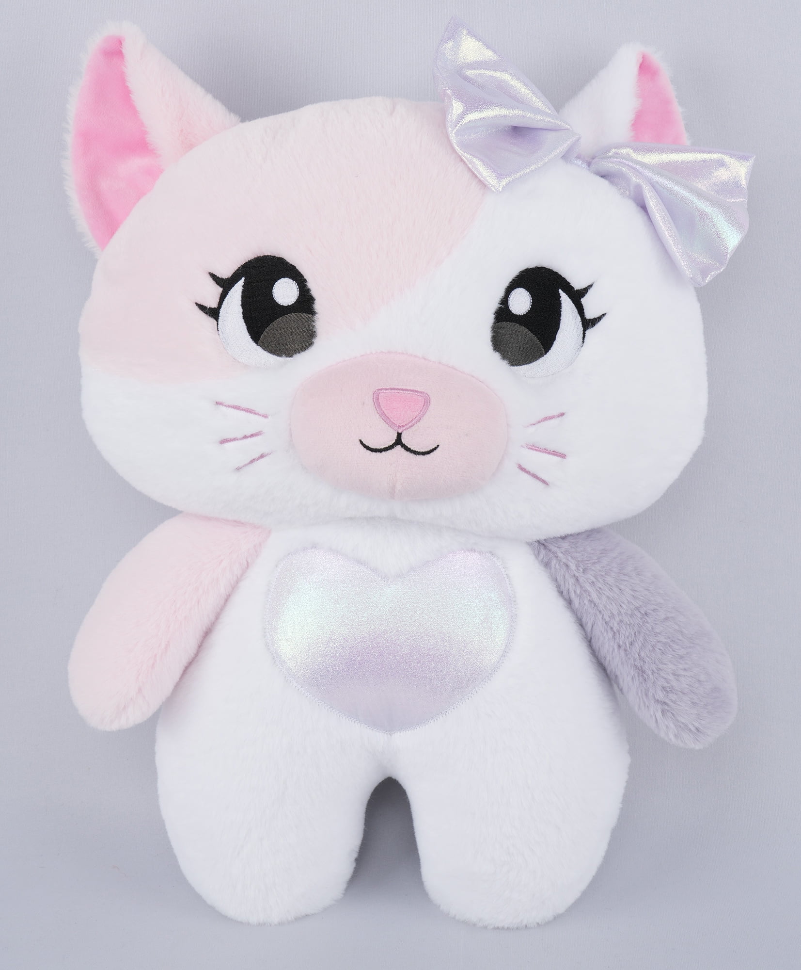Spark Create Imagine White Cat Plush, XL, 20 in