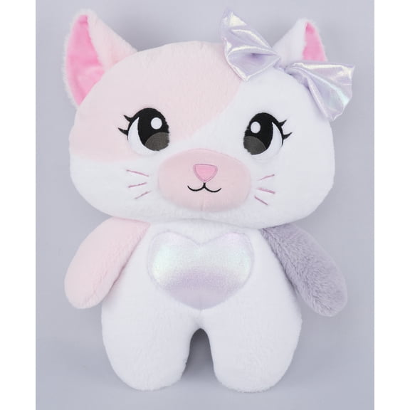 Spark Create Imagine White Cat Plush, XL, 20 in