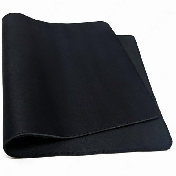 XL Wide Gaming Mousepad Black Extra Large Mat Mouse Pad Non Slip Rubber