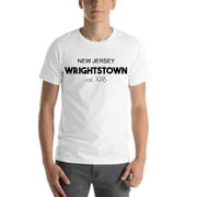 XL Wrightstown New Jersey Bold Short Sleeve Cotton T-Shirt By Undefined Gifts