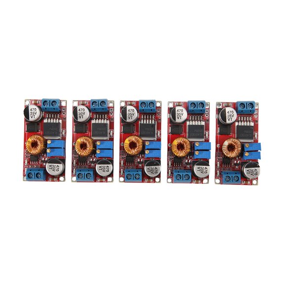 XL4015 5Pcs CC CV DC-DC Power Module 5-32V to 0.8-30V 5A for Lithium Battery Charging LED Driver