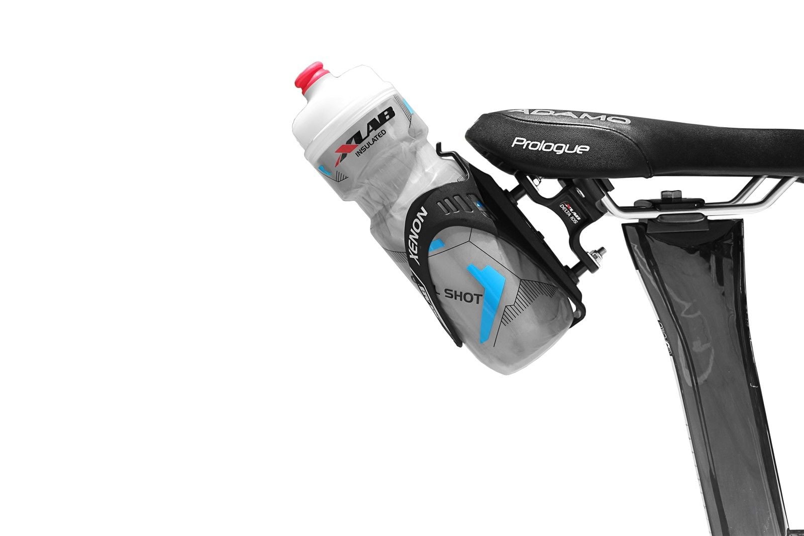 XLAB Delta 105 Saddle Mounted Single Water Bottle Carrier System