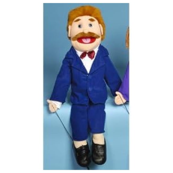 XLMD Dad in Blue Suit Full Body Puppet