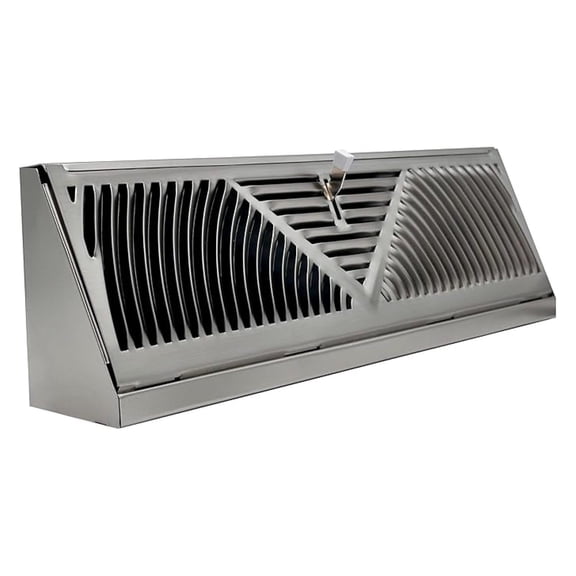 XLMD Finish Baseboard Register 18 Inch