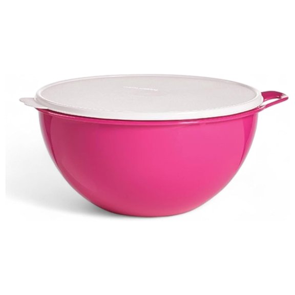 XLMD Mixing Bowl 32 Cups 7.8L Hot Pink with White Seal