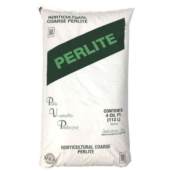 XLMD Organic Perlite Planting Soil Additive, White, 4-Cubic Feet