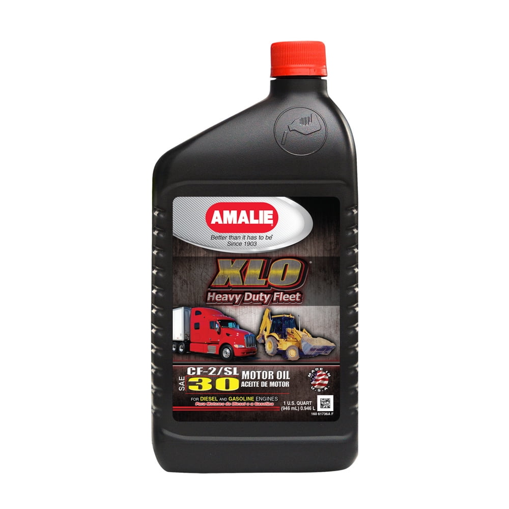 Amalie XLO Heavy Duty Fleet Engine Oil 30W Amalie XLO Heavy Duty Fleet Engine Oil 30W