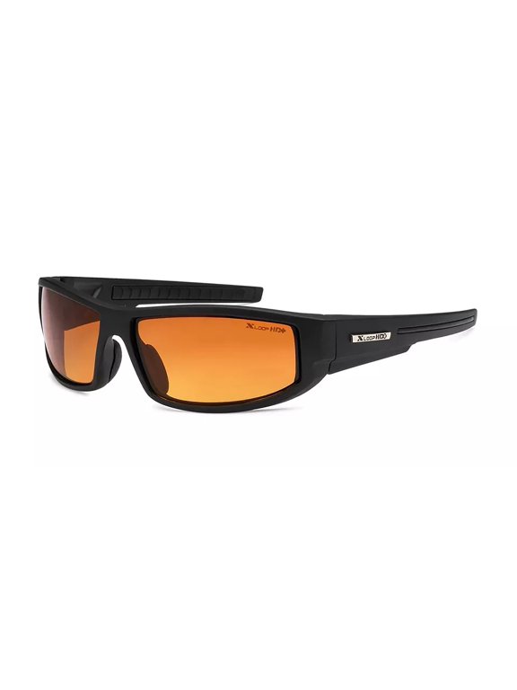 XLOOP Sport Night Driving Vision Sunglasses with Yellow High Definition Lenses