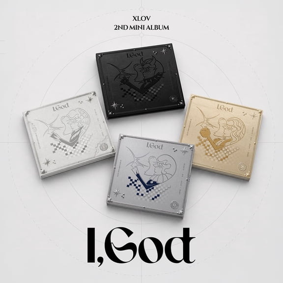 XLOV - [I,GOD] 2nd Mini Album 4 Version SET