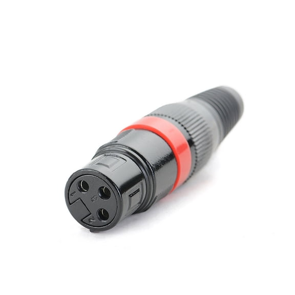 XLR 3Pin Female Connectors for DIY Sound Cable Projects and Professional Sound Equipment